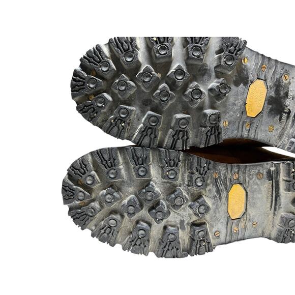 Vintage Lasco Log Master Insulated Brown Suede Leather Hiking Boots US Men's 6.5 - Picture 12 of 12